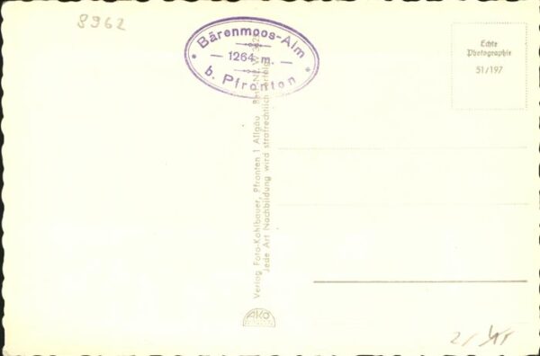 Pfronten Bärenmoosalpe – Bild 2