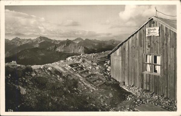 Pfronten Ostlerhütte auf dem Breitenberg