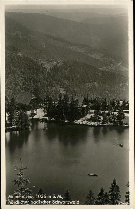 Mummelsee Seeblick