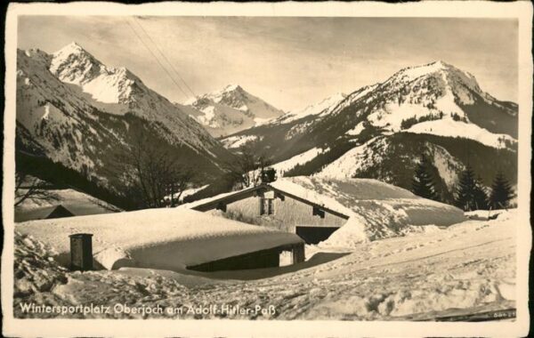 Oberjoch AH Pass mit Rotspitze Breitenberg Imber