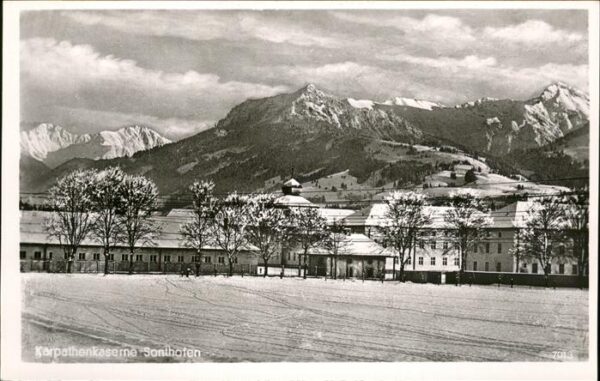 Sonthofen Oberallgaeu Karpathenkaserne