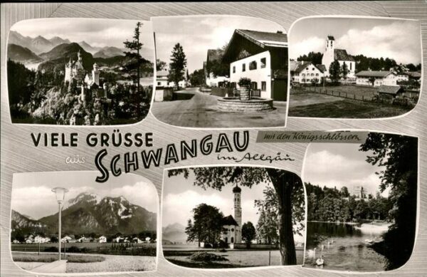 Schwangau mit den Königsschlössern