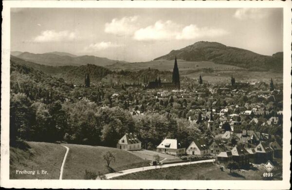 Freiburg Breisgau Teilansicht