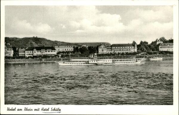 Unkel Rhein Hotel Schulz Fährschiffe