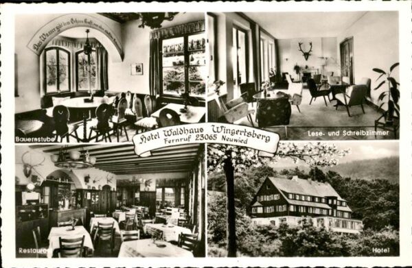Neuwied Rhein Hotel Waldhaus Wingertsberg Restaurant
