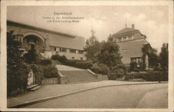 Darmstadt Künstlerkolonie mit Ernst Ludwig Haus F