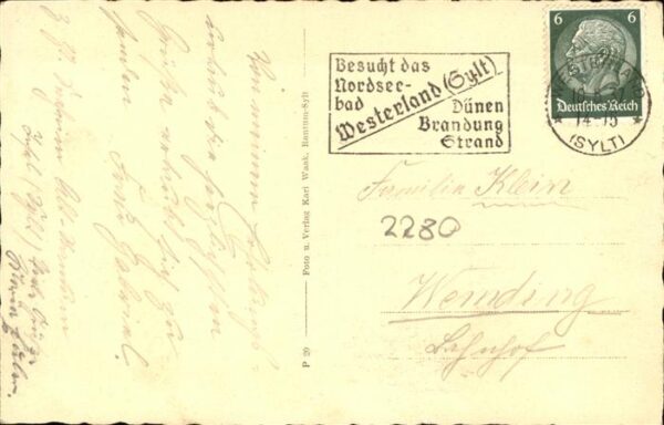 Rantum Sylt Seeheim Alt Rantum Gesamtansicht – Bild 2