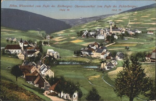 Oberwiesenthal Erzgebirge Panorama