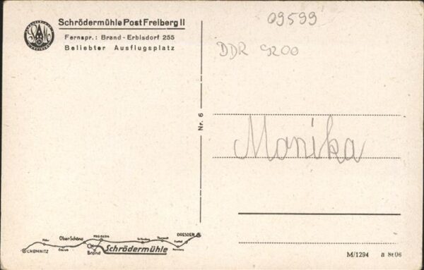 Freiberg Sachsen Schrödermühle Tanzdiele Gesellschaftsra – Bild 2