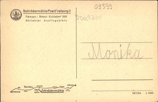 Freiberg Sachsen Schrödermühle Gastraum – Bild 2
