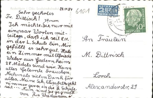 Reichelsheim Odenwald Landwirtschaftsschule – Bild 2