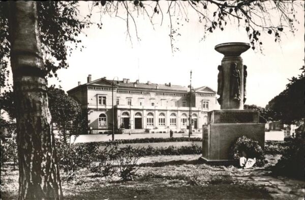 Muehlhausen Thueringen Bahnhof Denkmal