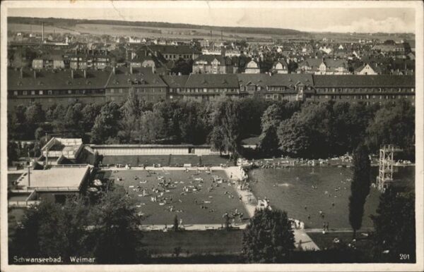 Weimar Thueringen Schwanseebad