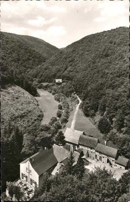 Bad Ems Lahn Neuwagenmühle im Jammertal Fliegeraufna