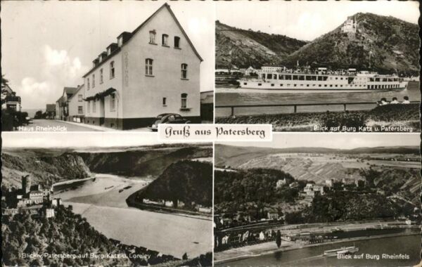 Patersberg Haus Rheinblick Burg Katz Petersberg Lo