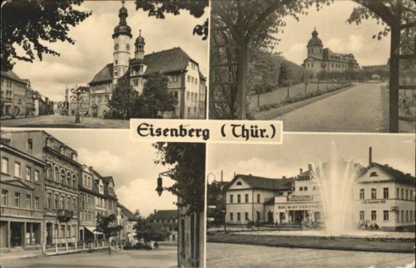 Eisenberg Thueringen Teilansichten