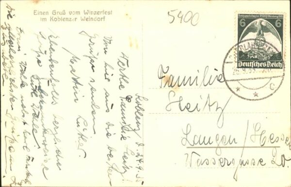 Koblenz Rhein Blick auf das Badenhaus – Bild 2