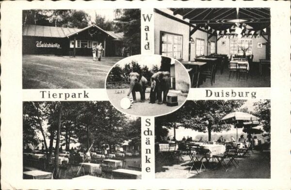 Duisburg Ruhr Tierpark Waldschänke