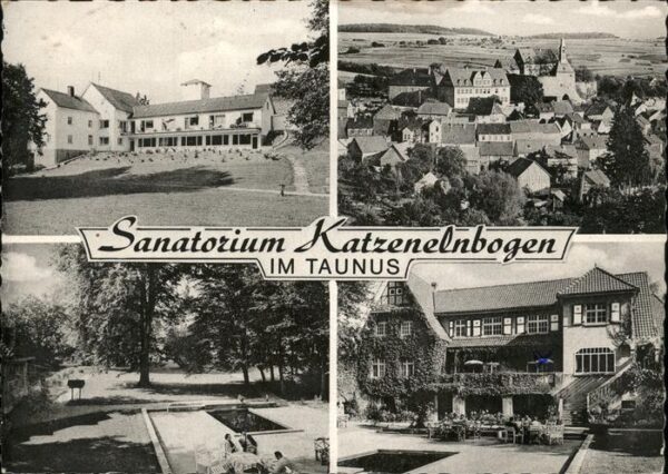 Katzenelnbogen Sanatorium Teilansichten
