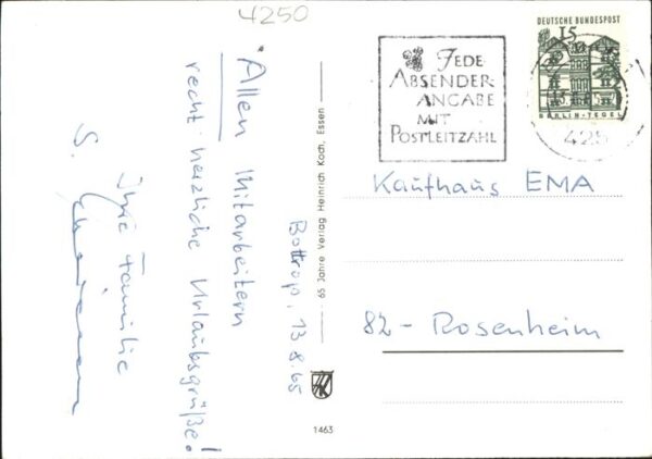 Bottrop Pferdemarkt Sparkasse Hallenbad Rathaus – Bild 2