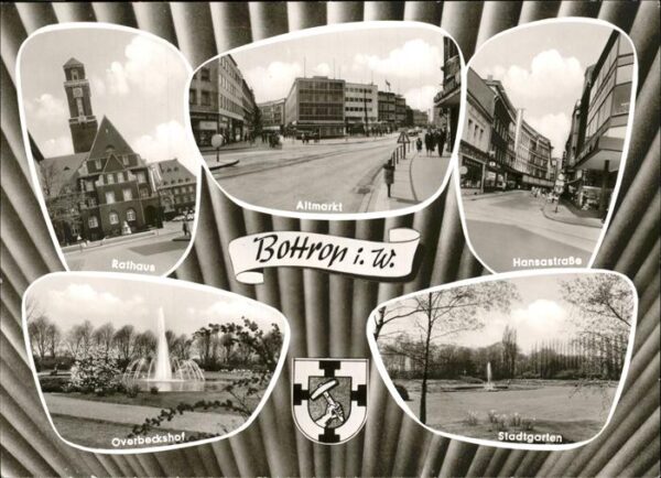 Bottrop Rathaus Altmarkt Hansastr Overbeckshof