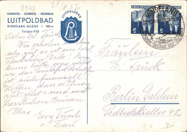 Hindelang Kurhotel Luitpoldbad – Bild 2