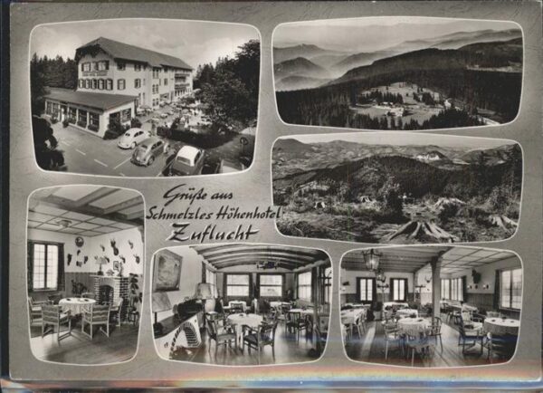 Bad Peterstal-Griesbach Schmelzles Höhenhotel OT Zuflucht Teila
