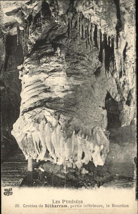 Hoehlen Caves Grottes Betharram Pyrenees Bourdon