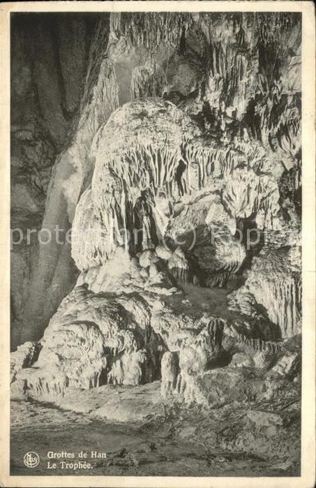 Hoehlen Caves Grottes Han Le Trophee