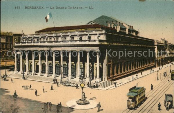 Strassenbahn Bordeaux Grand Theatre