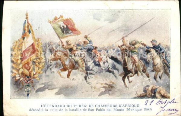 Regimente Chasseurs d_Afrique San Pablo del Monte