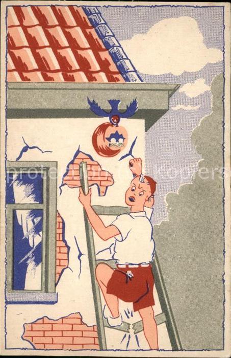 Voegel Leiter Nest Eier