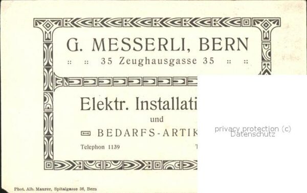 Baby Nursery Bebe G. Messerli Elektro-Installateur Bern – Bild 2