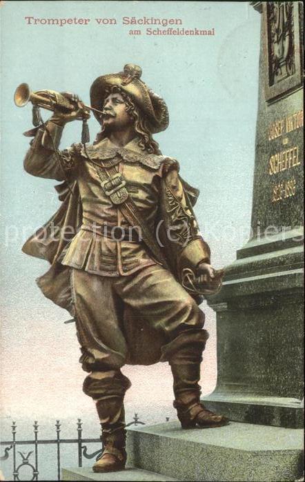 Trompeter Scheffel Scheffeldenkmal