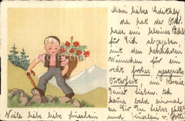 Wandern Kind Rosen