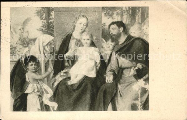 Religion Die heilige Familie Engel