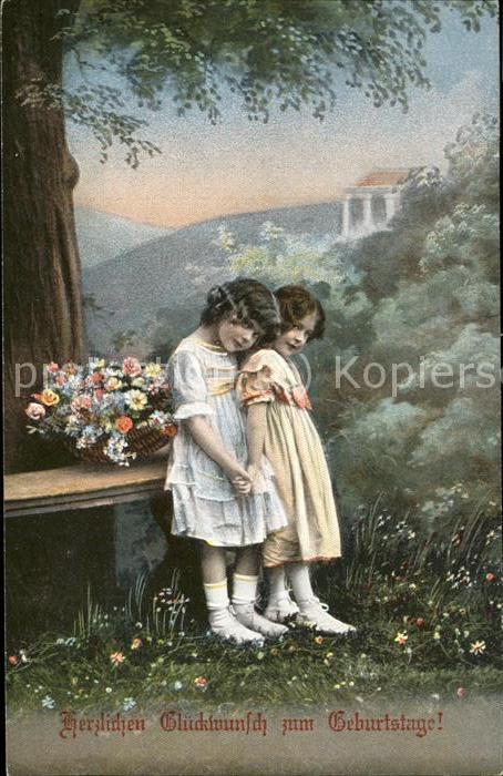 Geburtstag Kinder Blumen