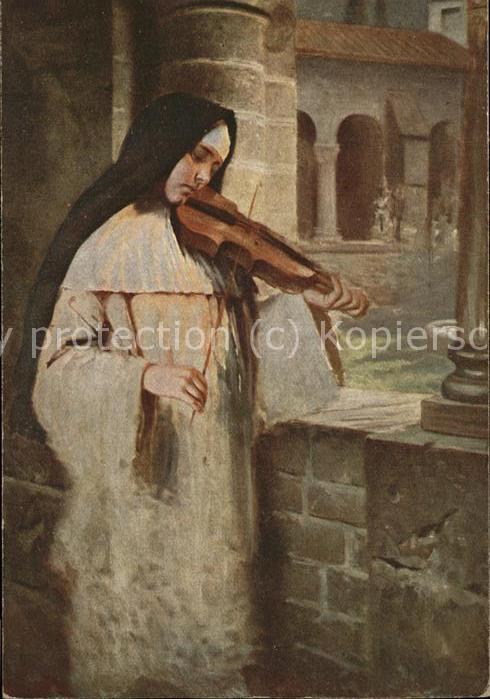 Kaulbach Hermann Ave Maria Nr. 141 Nonne Geige