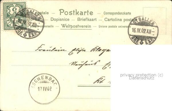 Paare Schwan Litho Gedicht – Bild 2