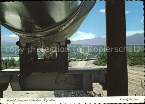 Oelfoerderung Oil Fields Alaska Pipeline