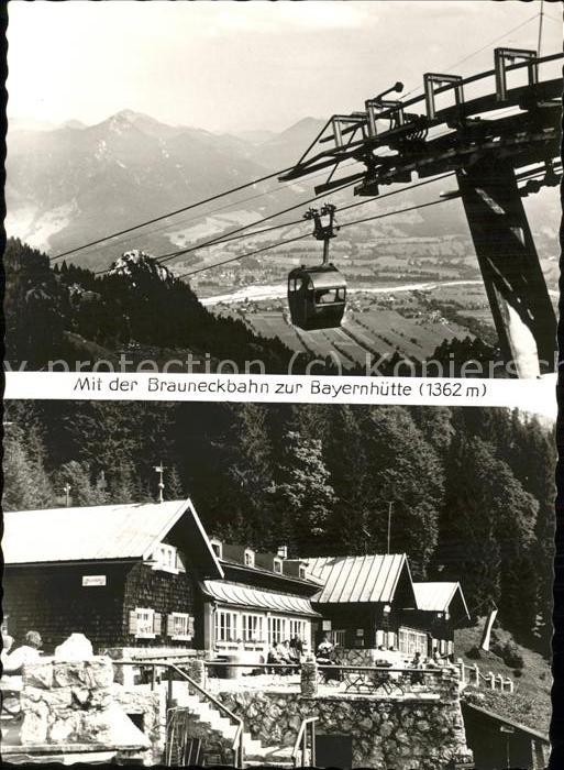 Seilbahn Brauneck Bayernhütte