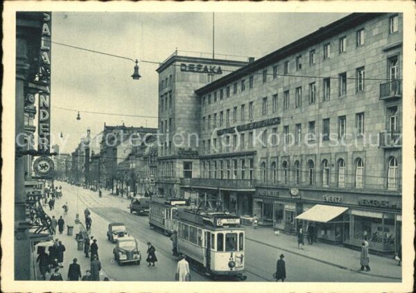 Strassenbahn Mannheim Planken