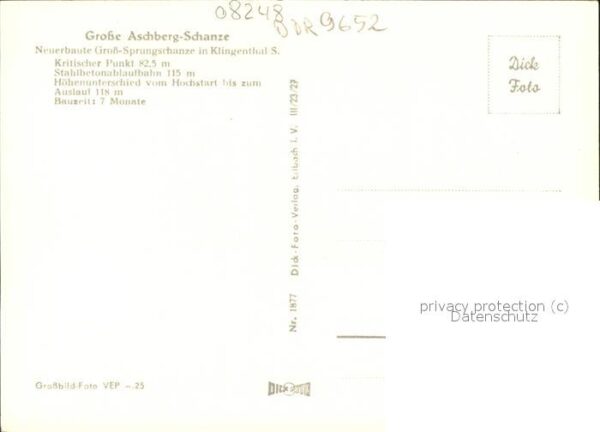 Ski-Flugschanze Aschberg Harry Glaß Jugendherberge – Bild 2