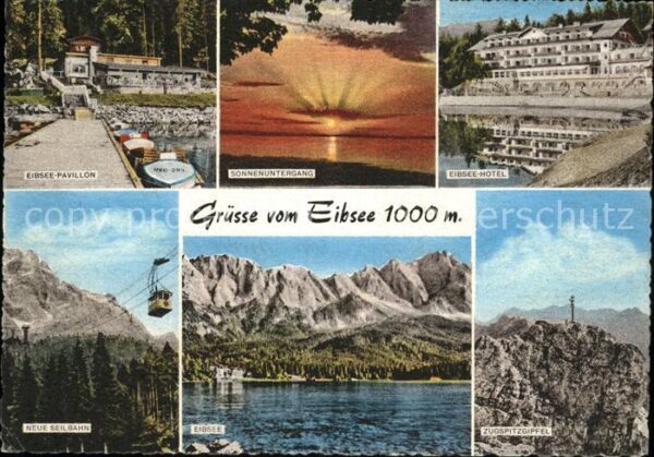 Seilbahn Eibsee Hotel Pavillon