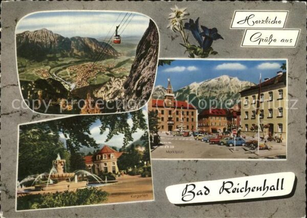 Seilbahn Bad Reichenhall Marktplatz