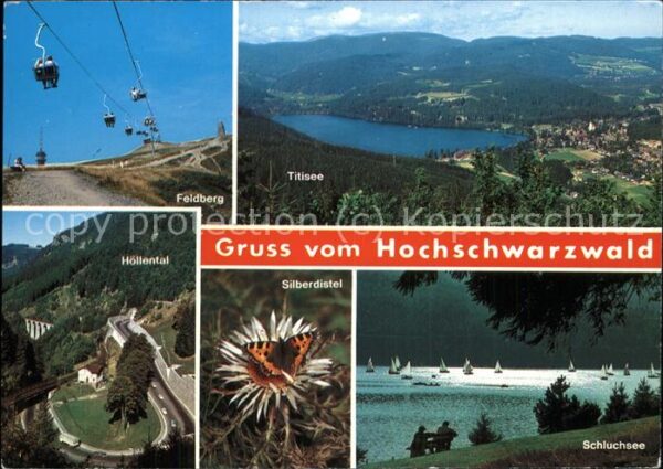 Sessellift Feldberg Titisee Schluchsee Höllental S