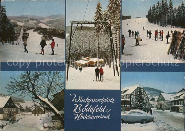 Skifahren Skilift Bödefeld