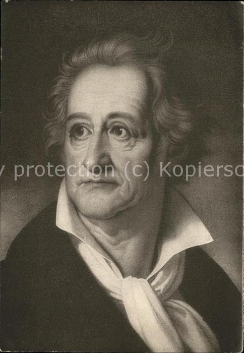 Goethe Johann Wolfgang von Kolbe