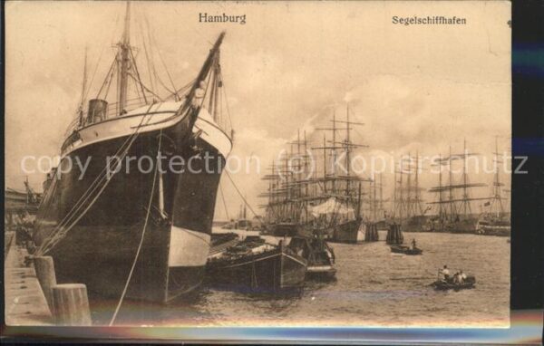 Segelschiffe Hafen Hamburg