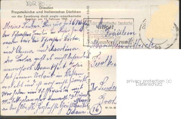 Dampfer Seitenrad Dresden Propsteikirche Italienisches Dö – Bild 2